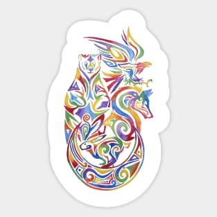 Rainbow Tribe Sticker